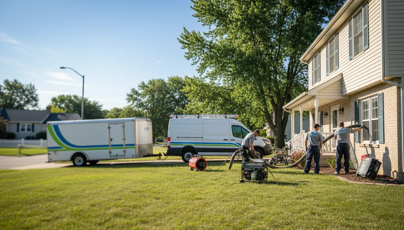 Flooded Basement Restoration And Cleanup With Repair in Lysite, WY near me